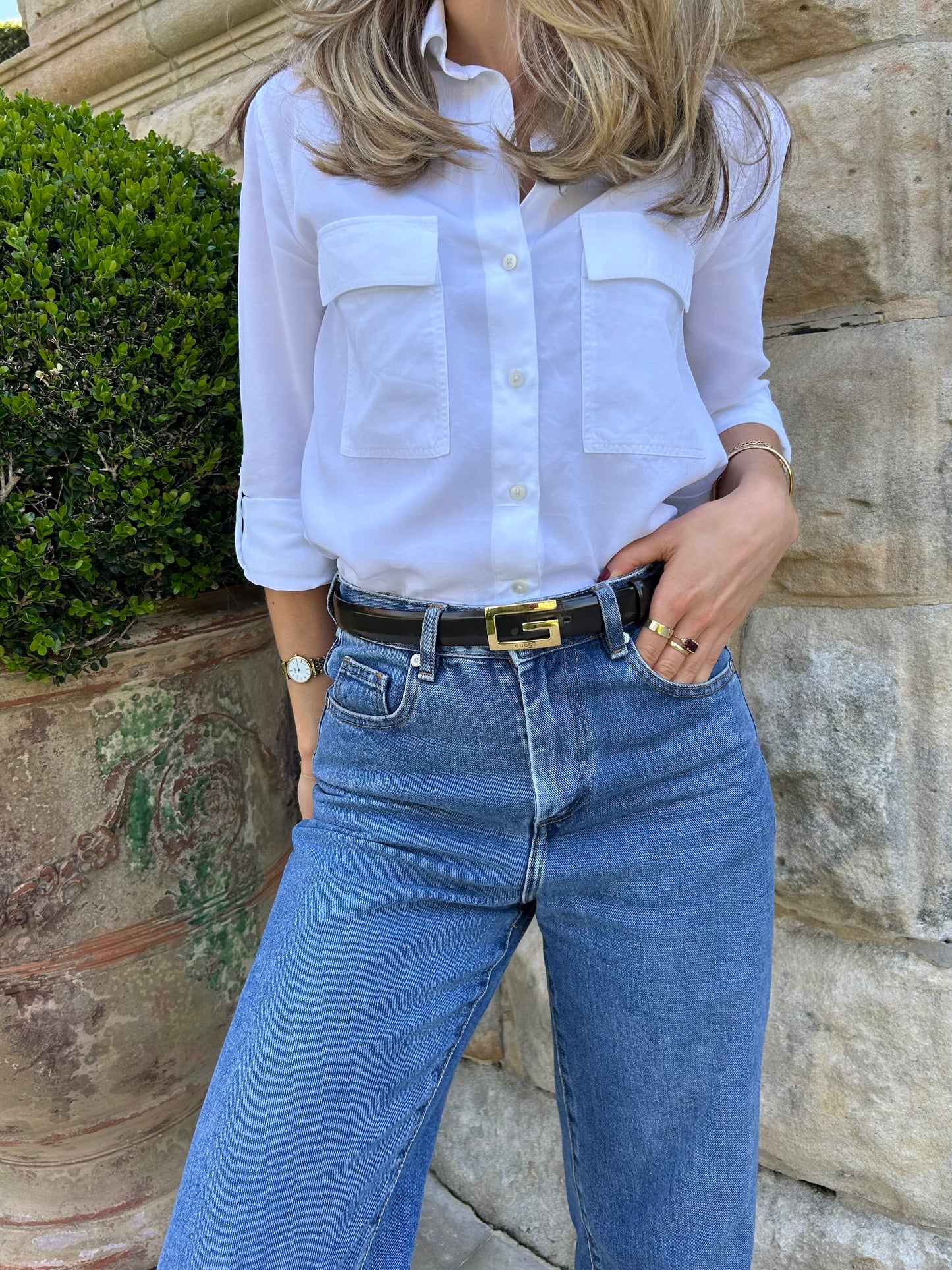 Gucci Leather Belt