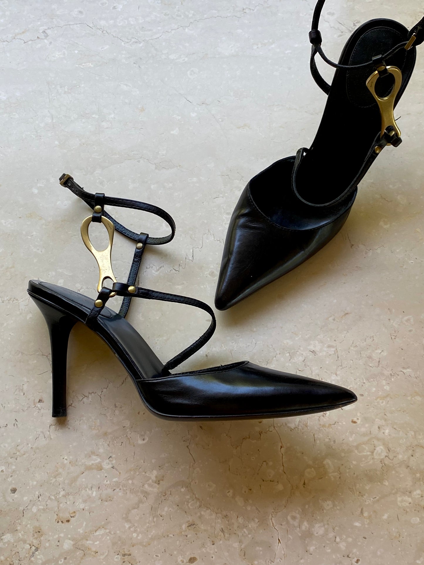 Gucci slingback pumps