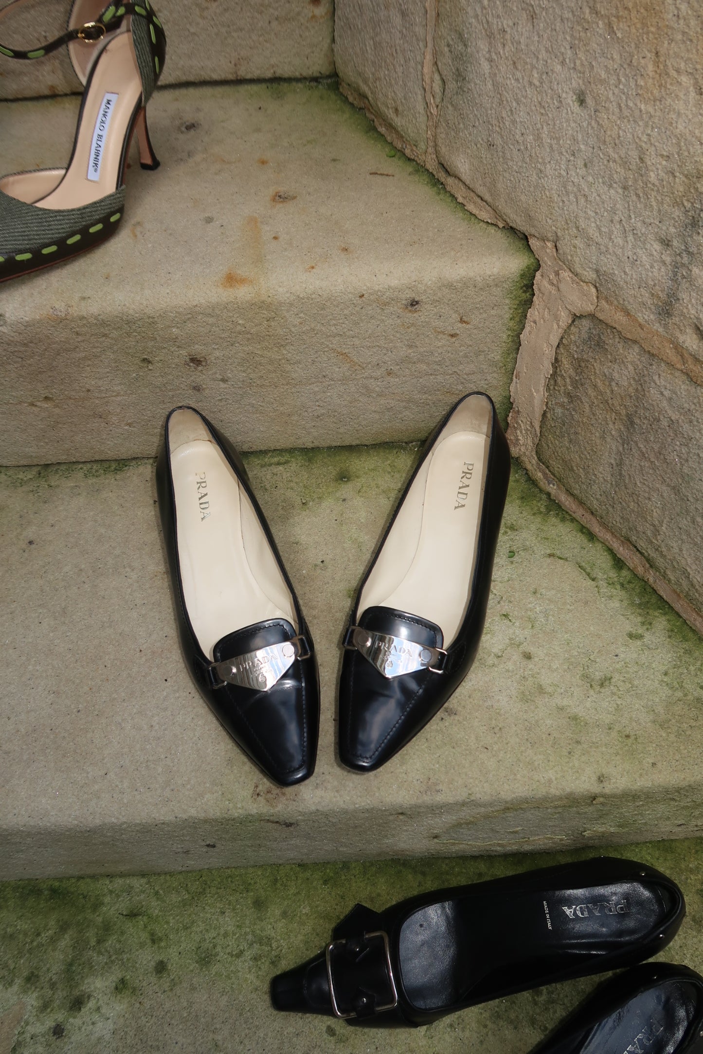 Prada Leather Pumps