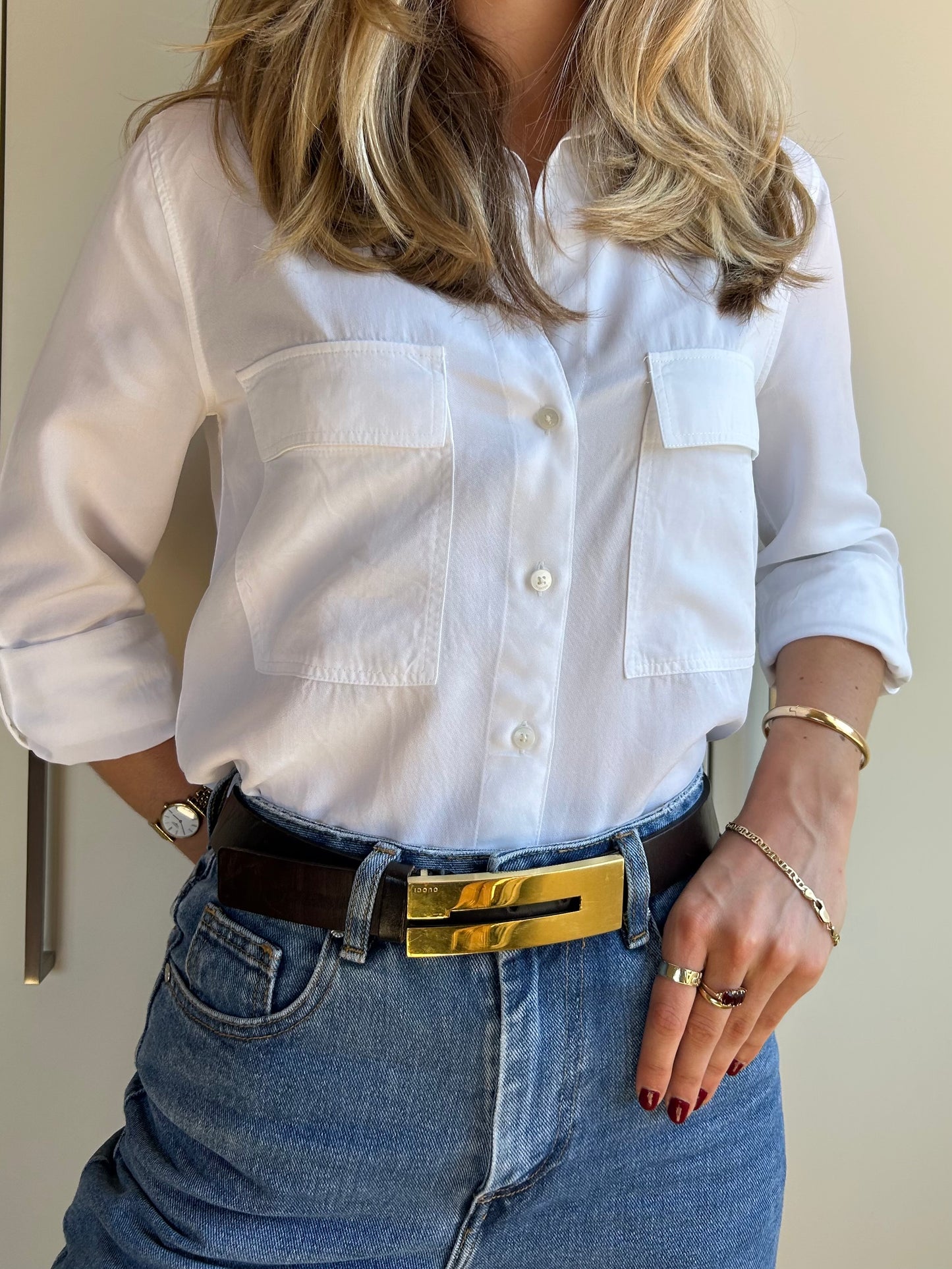 Gucci Leather Belt