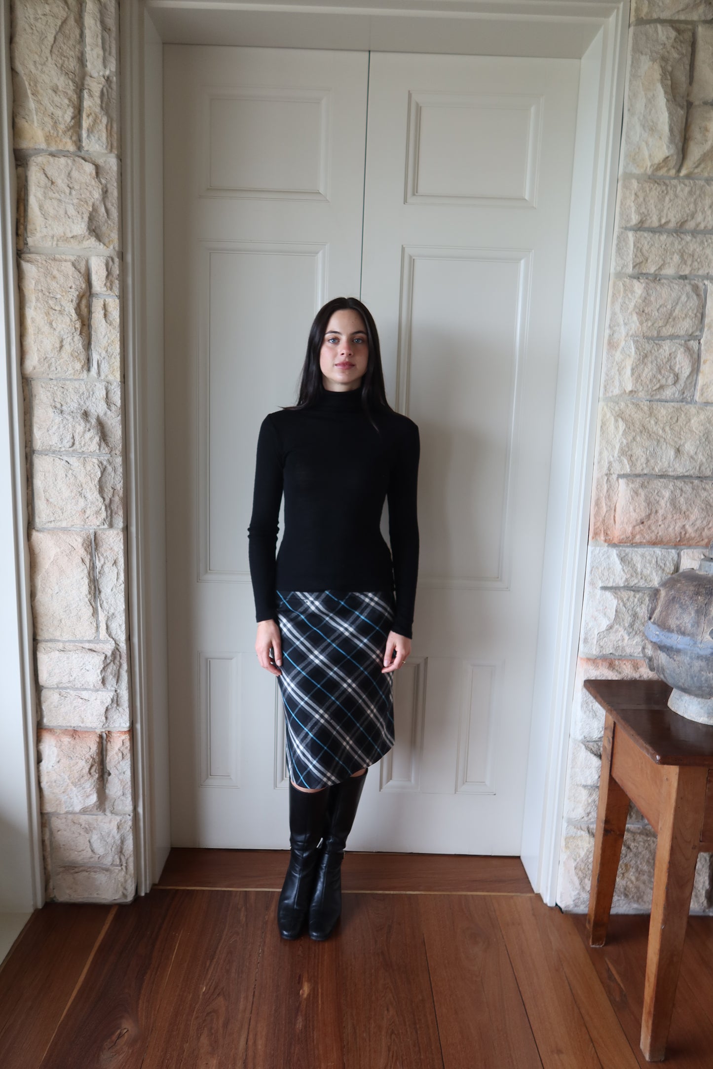 Burberry Wool Skirt