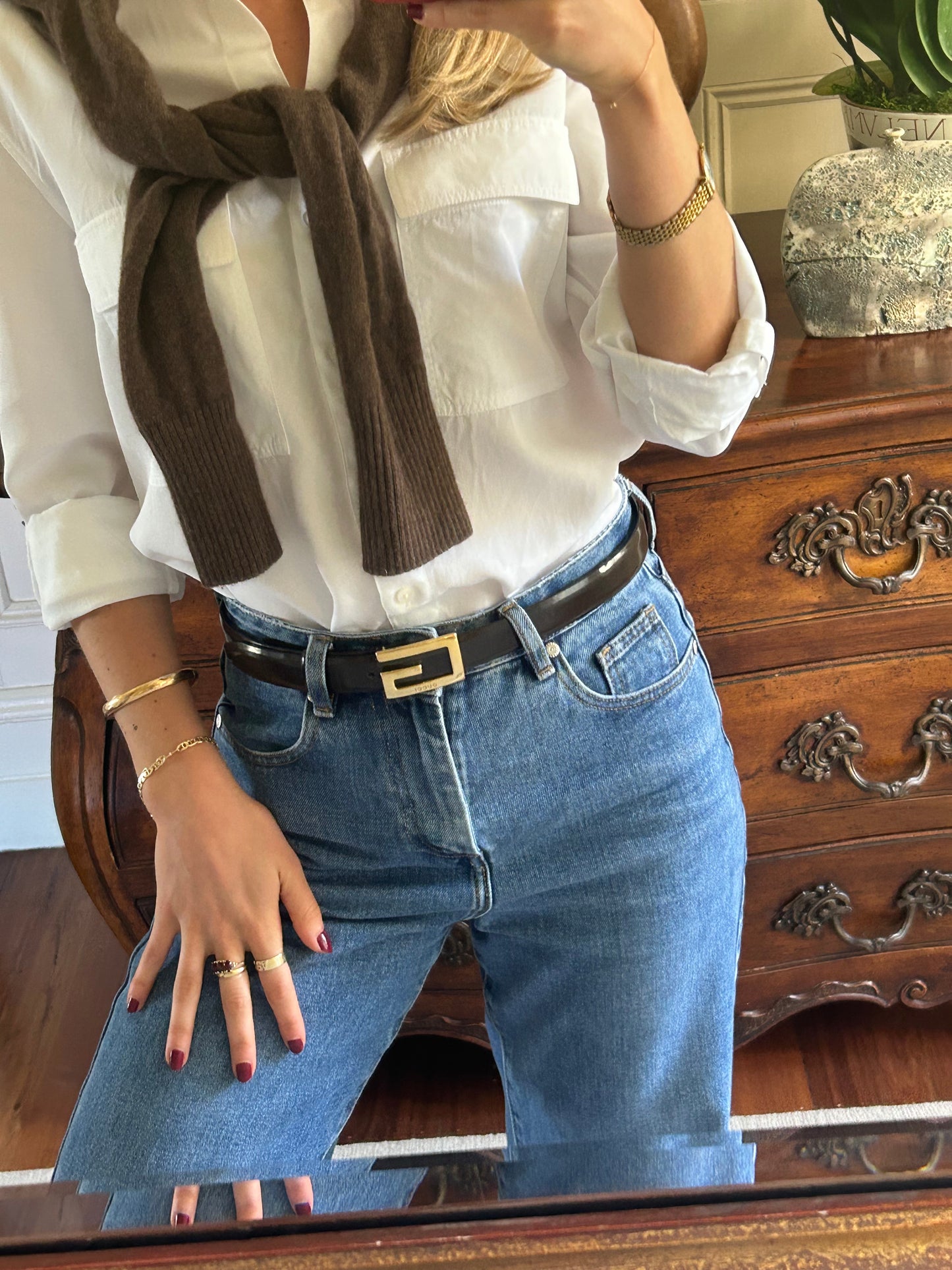 Gucci Leather Belt