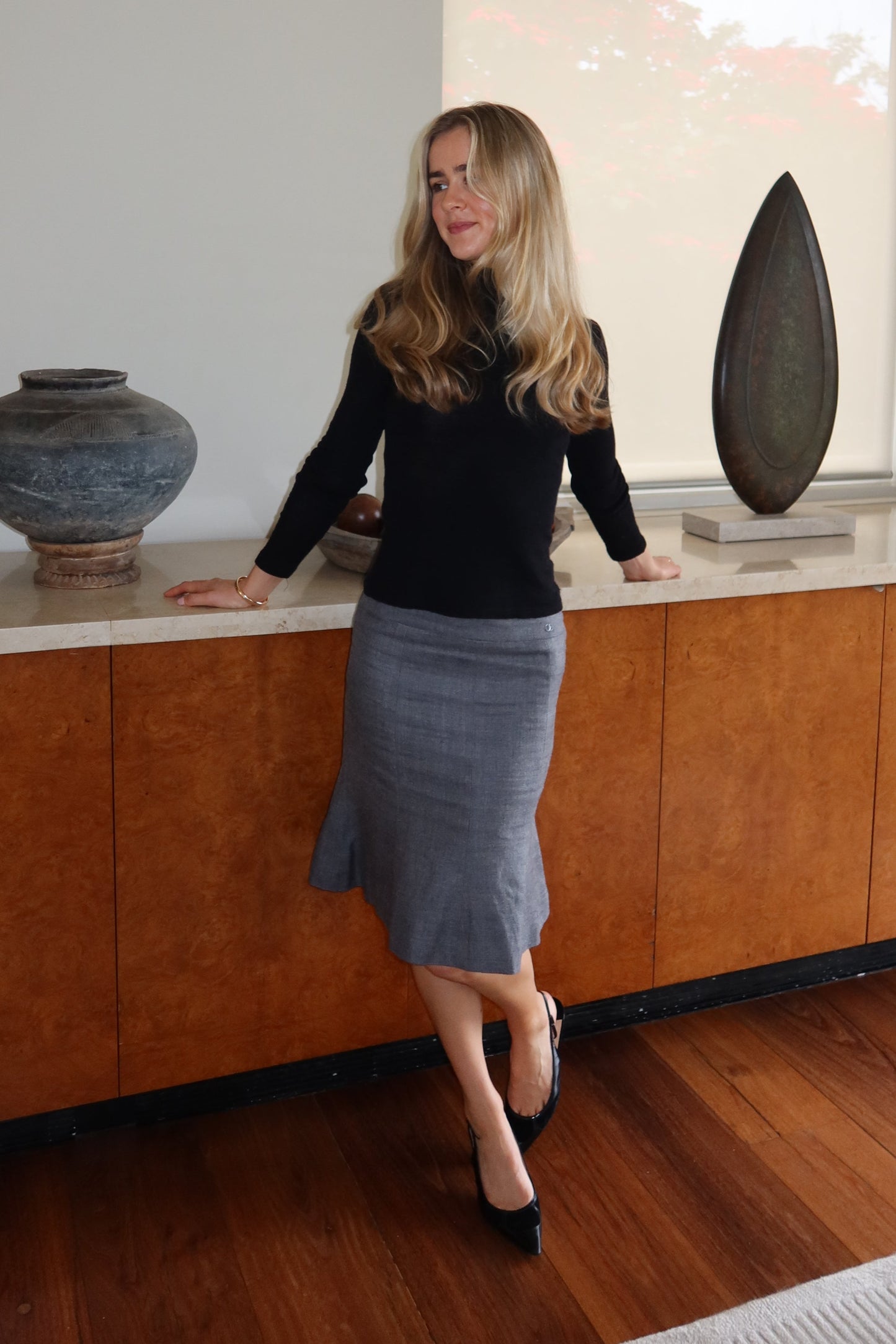 Chanel Midi Skirt