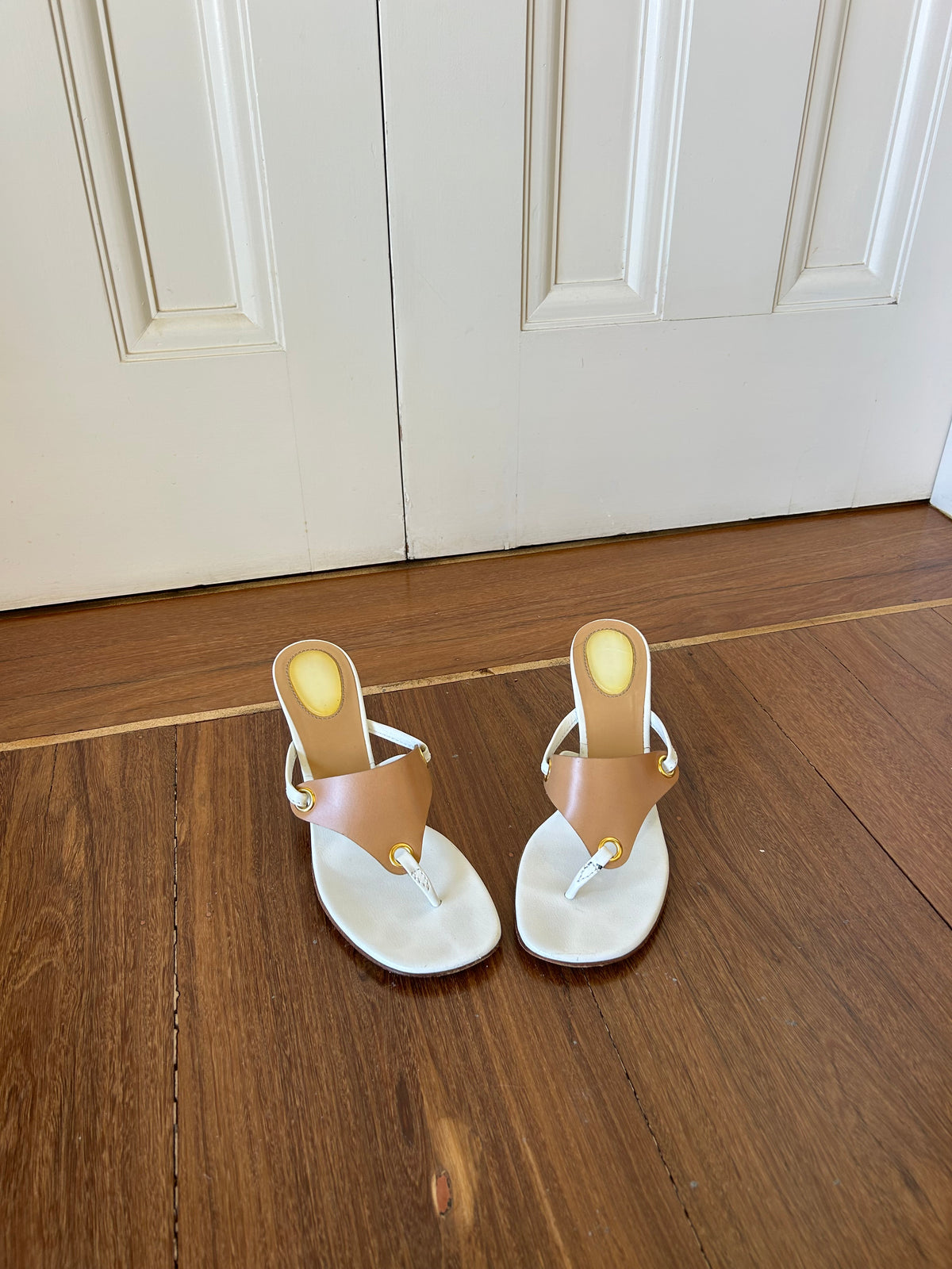 Casadei Leather Slides