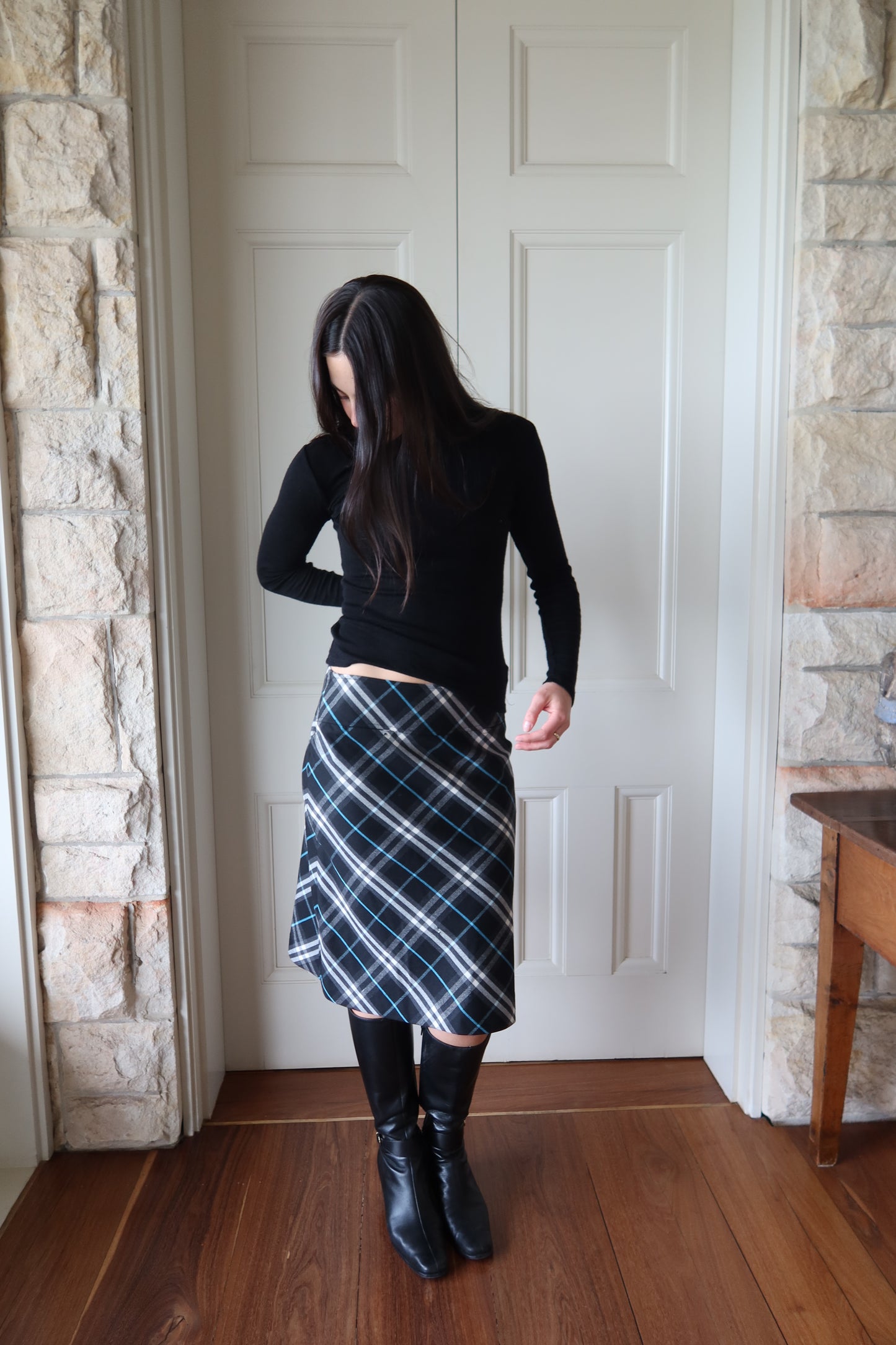 Burberry Wool Skirt