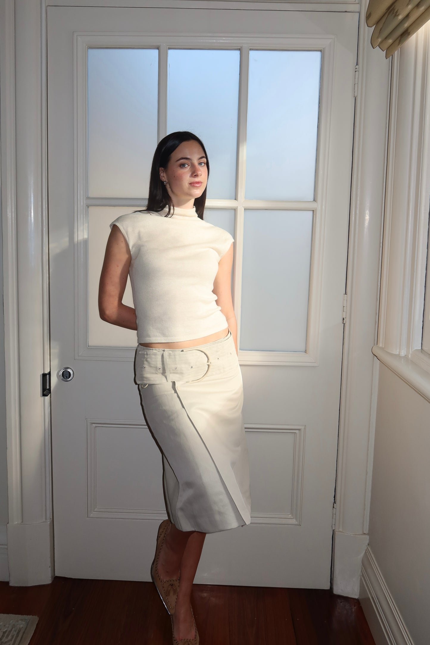 Burberry Knee-Length Skirt