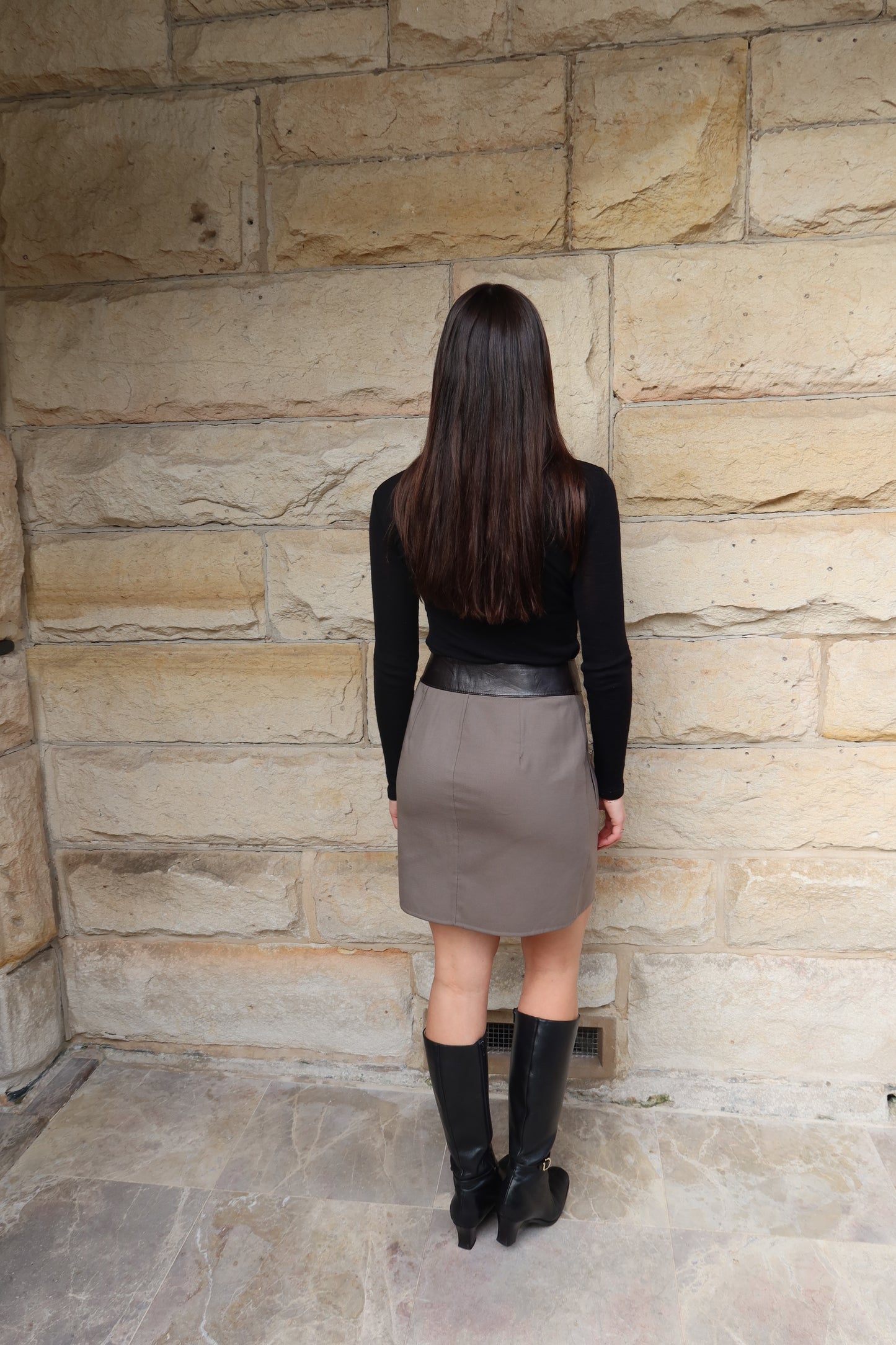 Gucci Wool Mini Skirt
