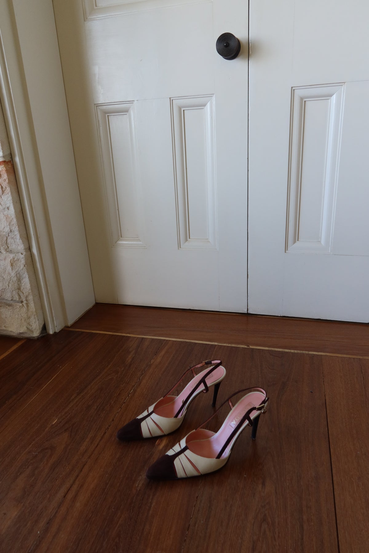 Escada Leather Slingback Pumps