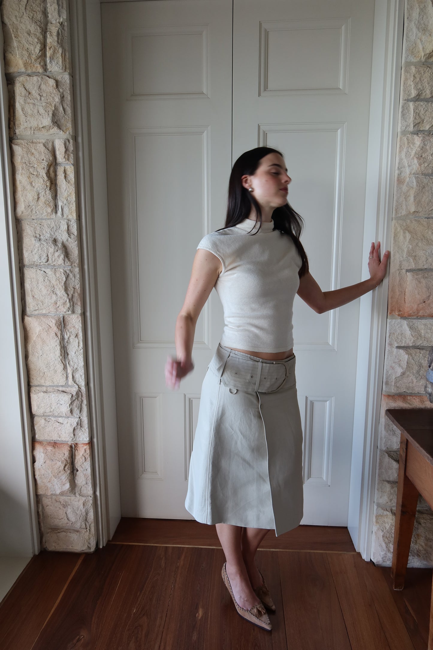 Burberry Knee-Length Skirt