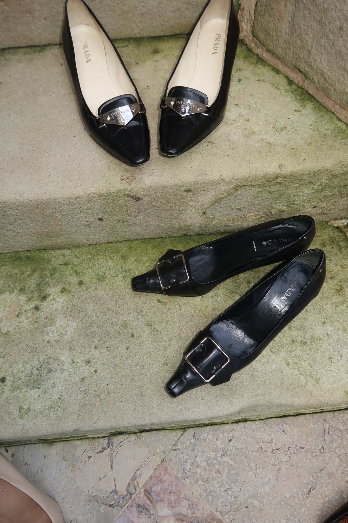 Prada Leather Pumps