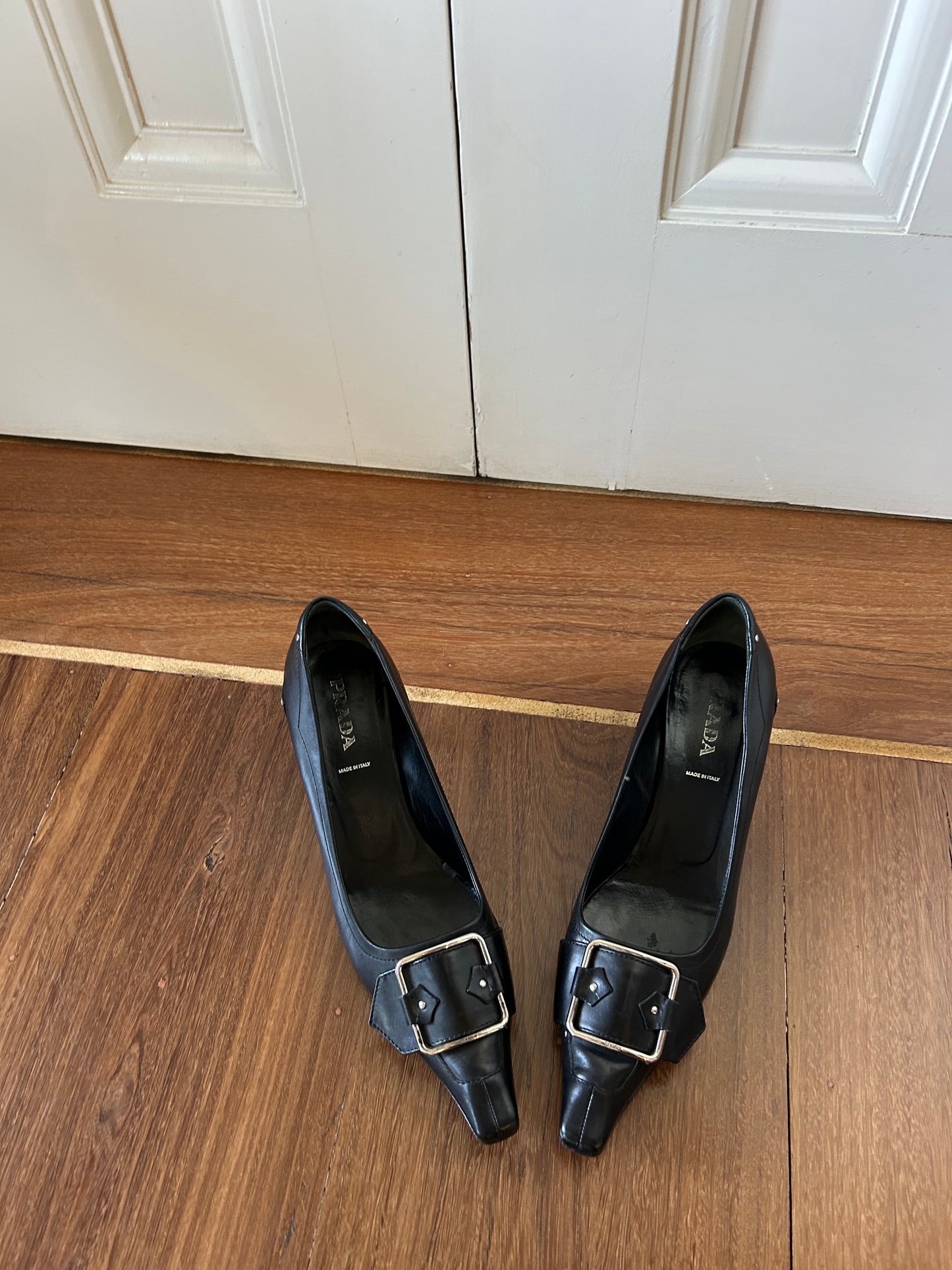 Prada Leather Pumps