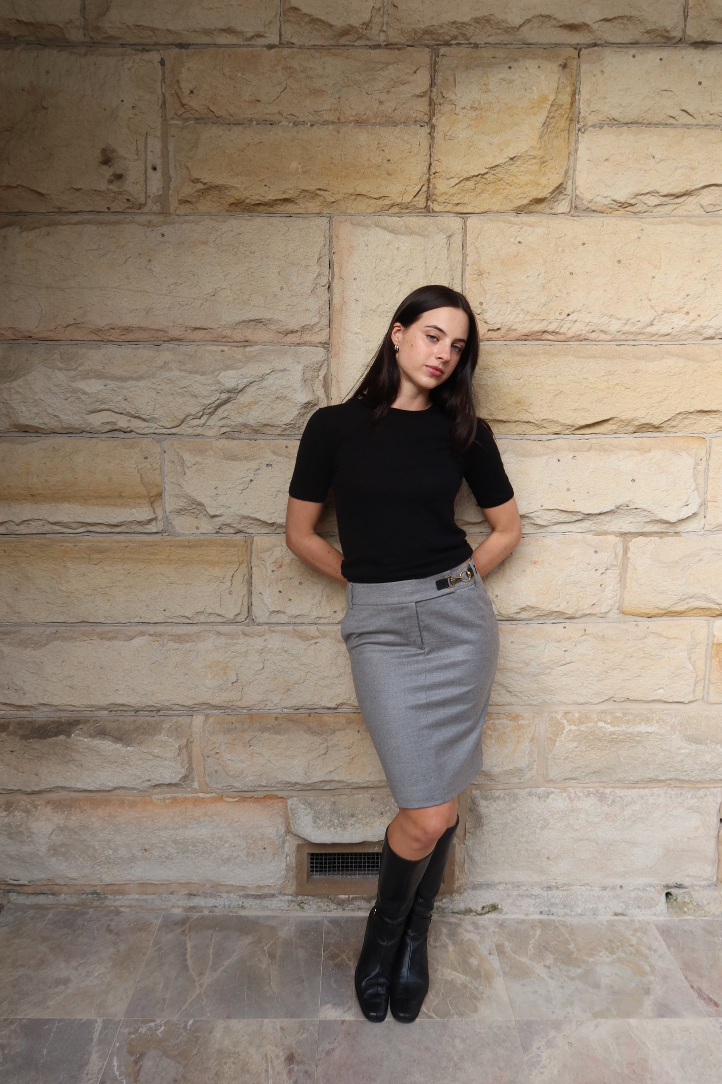 Gucci Wool Knee-Length Skirt